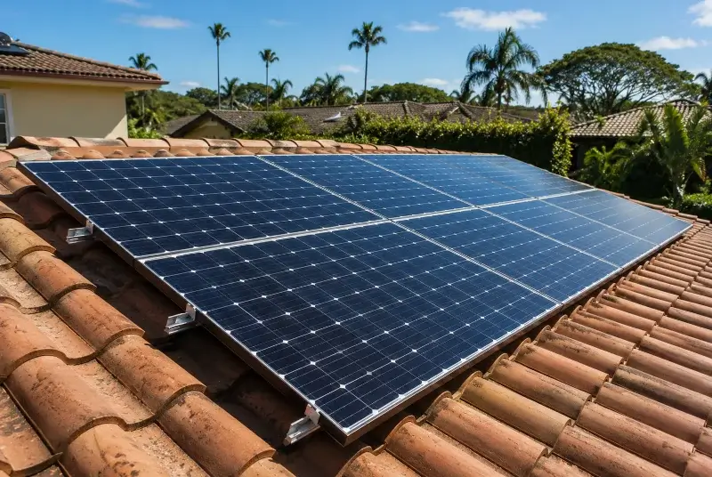 Installation de panneaux solaires à Pézilla-de-Conflent